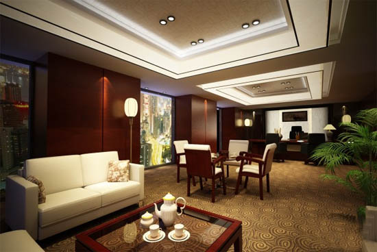 中式风格董事长江南app官方网站下载安装苹果效果图